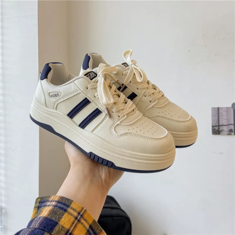 

Кроссовки женские на шнуровке, Вулканизированная подошва, брендовые дизайнерские, повседневная спортивная обувь для скейтборда, без скольжения