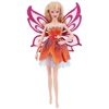 Clothes for Barbies ElfQueen Beautiful Dress Colorful Butterfly Wings 11.8 inch 28 Cm Babies Doll Clothes Fairy Tale Characters 3