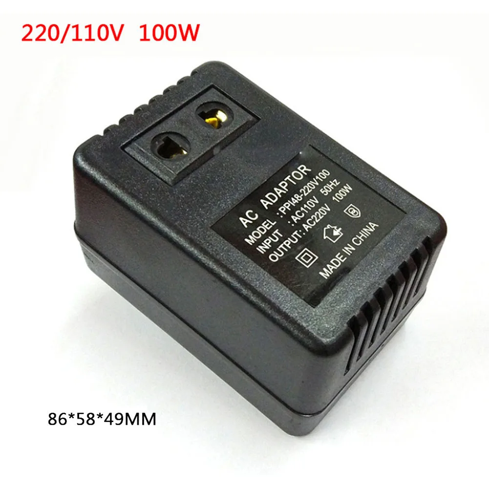 Voltage Converter Voltage Converter Steps Down Transformers Travel Adapter 220V To 110V EU Plugs 50W 100W Power Transformer