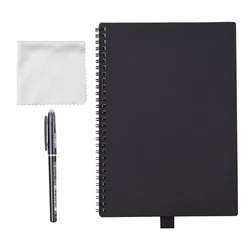 Cahier de notes intelligent effaçable et réutilisable, bloc notes ligné avec stylo, type carnet de poche, journal intime, pour bureau, école, cadeau de dessin 