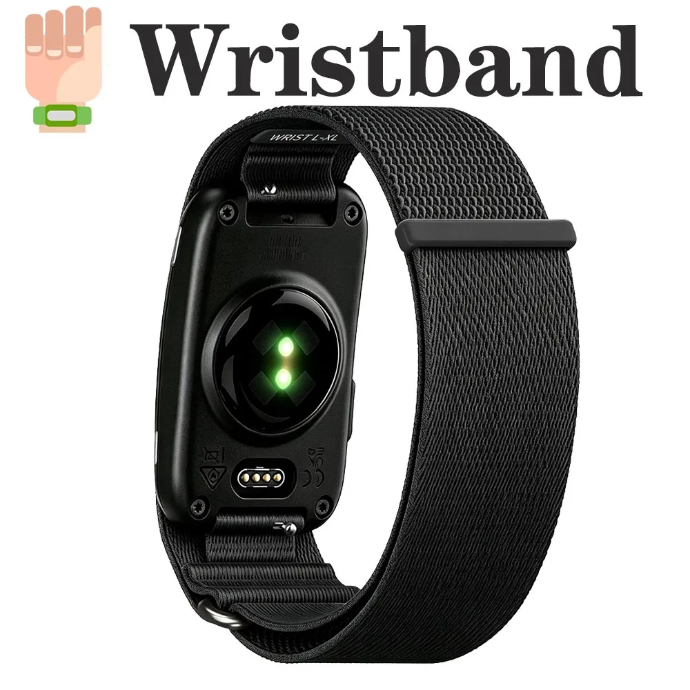 Nylon Woven Adjustable Fitness Tracker Bicep Strap - Breathable Arm Wristband Replacement