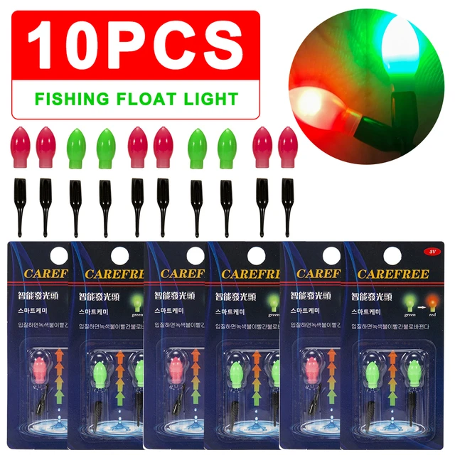 2pcs Fishing Float Light 3D Gravity Sensing Fishing Glow Sticks