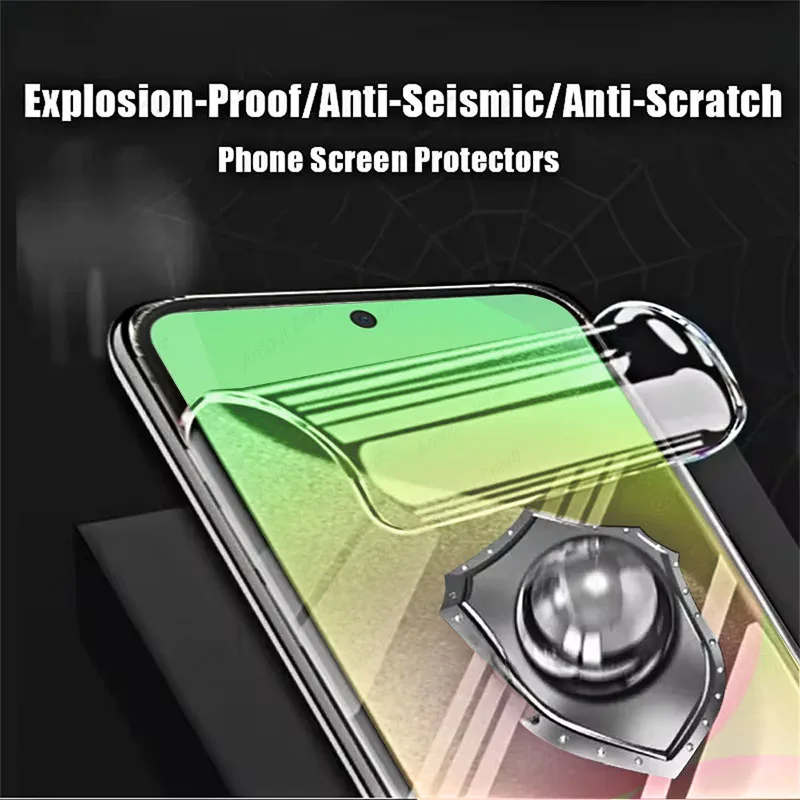 Enhanced Hydrogel Screen Protector Film - 4 Pack