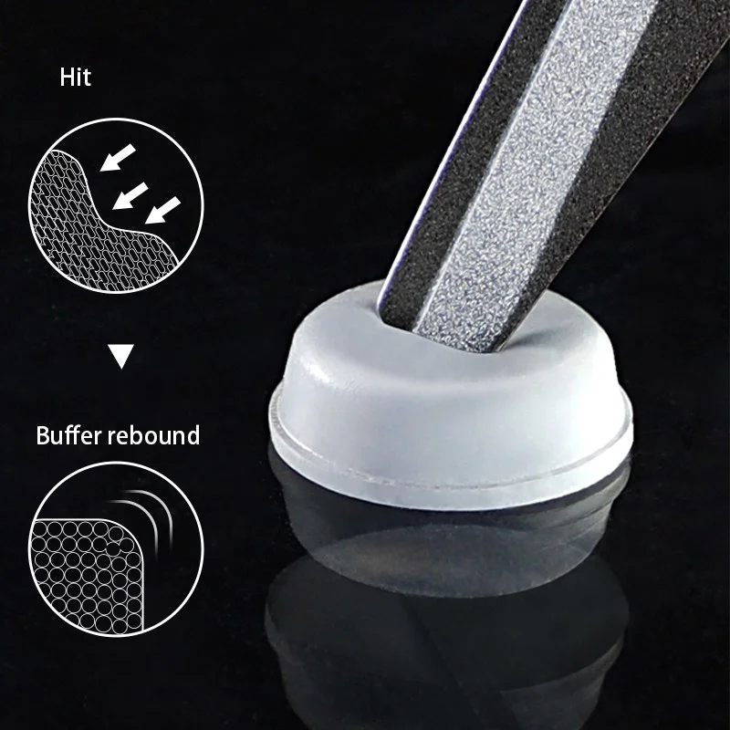 Door Stopper Strong Self-Adhesive Clear Rubber Damper Cabinet Bumpers Furniture Dots Cushion Protective Pads
