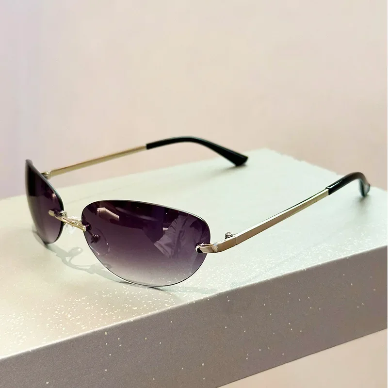 Luxury Cat Eye Sunglasses - Vintage Punk Womens Shades UV400