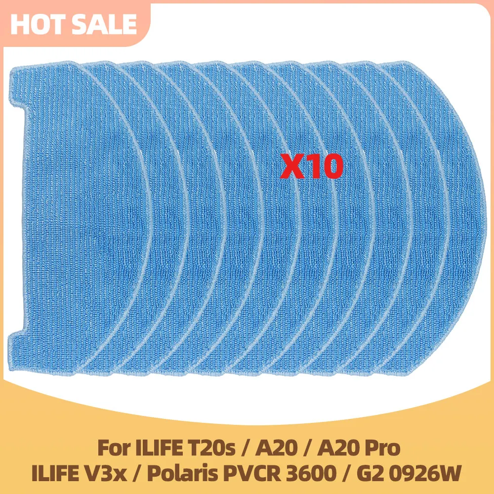 Waschbarer Filter Ersatz für ILIFE A30 Pro Saugroboter, 5 Stück
