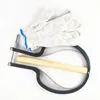 Malathorne Table Tennis Rubber Cutter Frame Knife Set for Cutting Rubber Sheet, Rolling Stick and Gloves Included 2