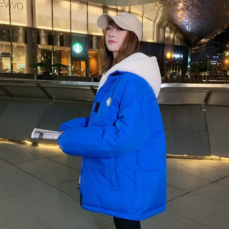 New Winter Coat for Women Coats Parkas Jackets Hooded Cotton Padded Jacket Korean Fashion Oversize Warm Cheap Bread Jacket