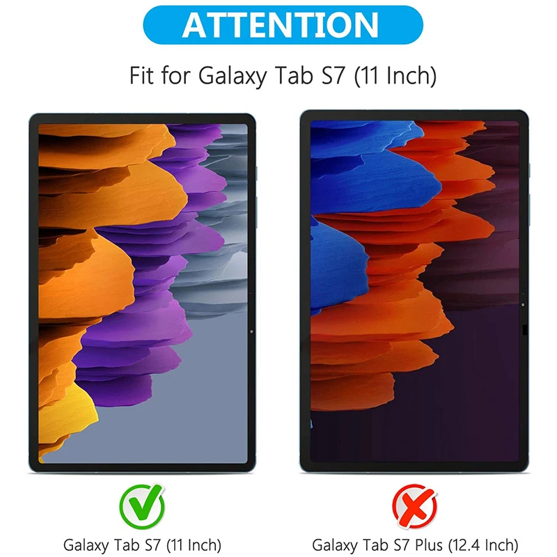 Tempered Glass For Samsung Galaxy Tab S7 11'' SM-T870 SM-T875 T870 T875 Screen Protector 9H 0.3mm Tablet Protective Film 6