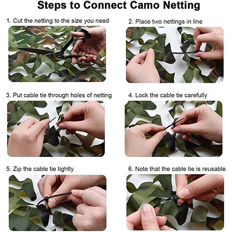 1.5M*2 3 4 5 6 7 8 9 10M Camouflage Net Camo Netting Bulk Roll Mesh Cover Blind for Hunting Decoration Sun Shade Party Camping camouflage netting