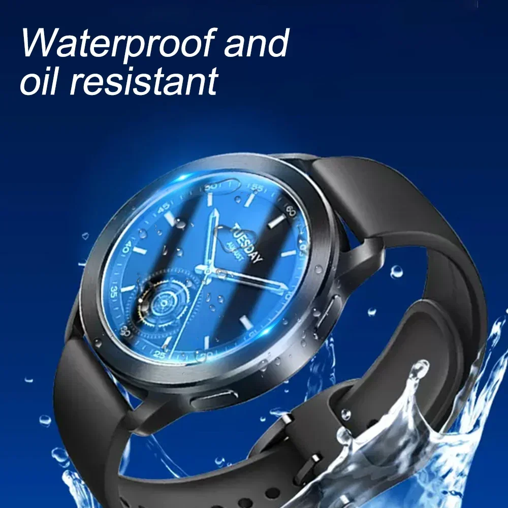 Premium Tempered Glass Screen Protector for Smartwatches - Anti-scratch Protective Film Cover (1 or 10 Pack)
