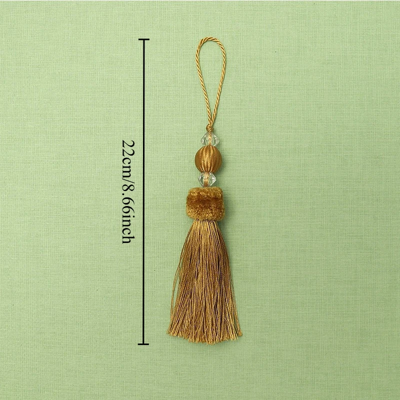 5pcs 태슬 장 실크 태슬 트림 장 키 태슬 DIY 커튼 홈 데코레이션용