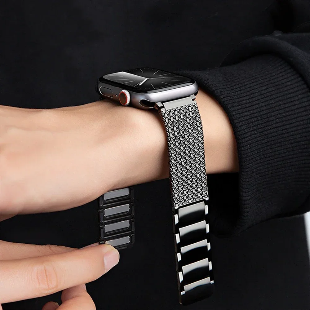 ж ׳ƽ ,  ġ Ʈ 2 49mm ø 9 8 7 41 45mm ݼ , iWatch 6 5 se 4 42mm 44mm  Ʈ