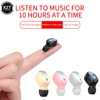 Mini Invisible Bluetooth-compatible 5.0 Headphone Wireless Sports Earphone Handsfree Single Headset Microphone For Smartphone 5