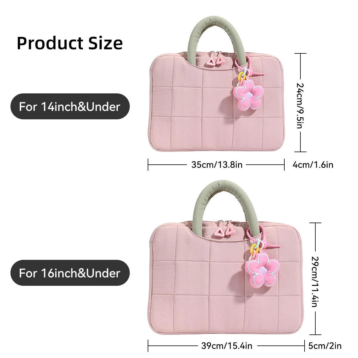 Sleek & Stylish Lightweight Laptop Sleeve – Portable Handbag