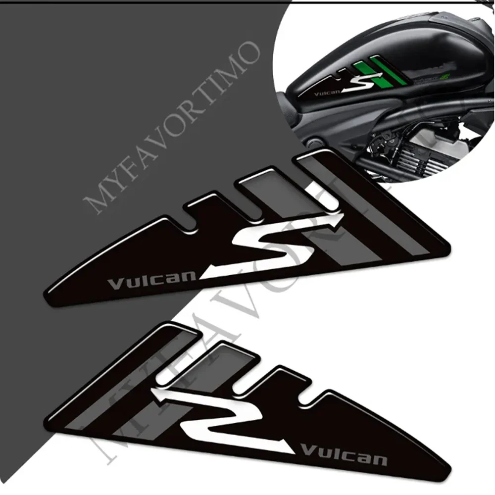 

Motorcycle For Kawasaki VULCAN S VULCAN-S 650 VN650 Tank Pad Stickers Decal Fuel Oil Kit Knee Protector 2017 2018 2019 2020 2021