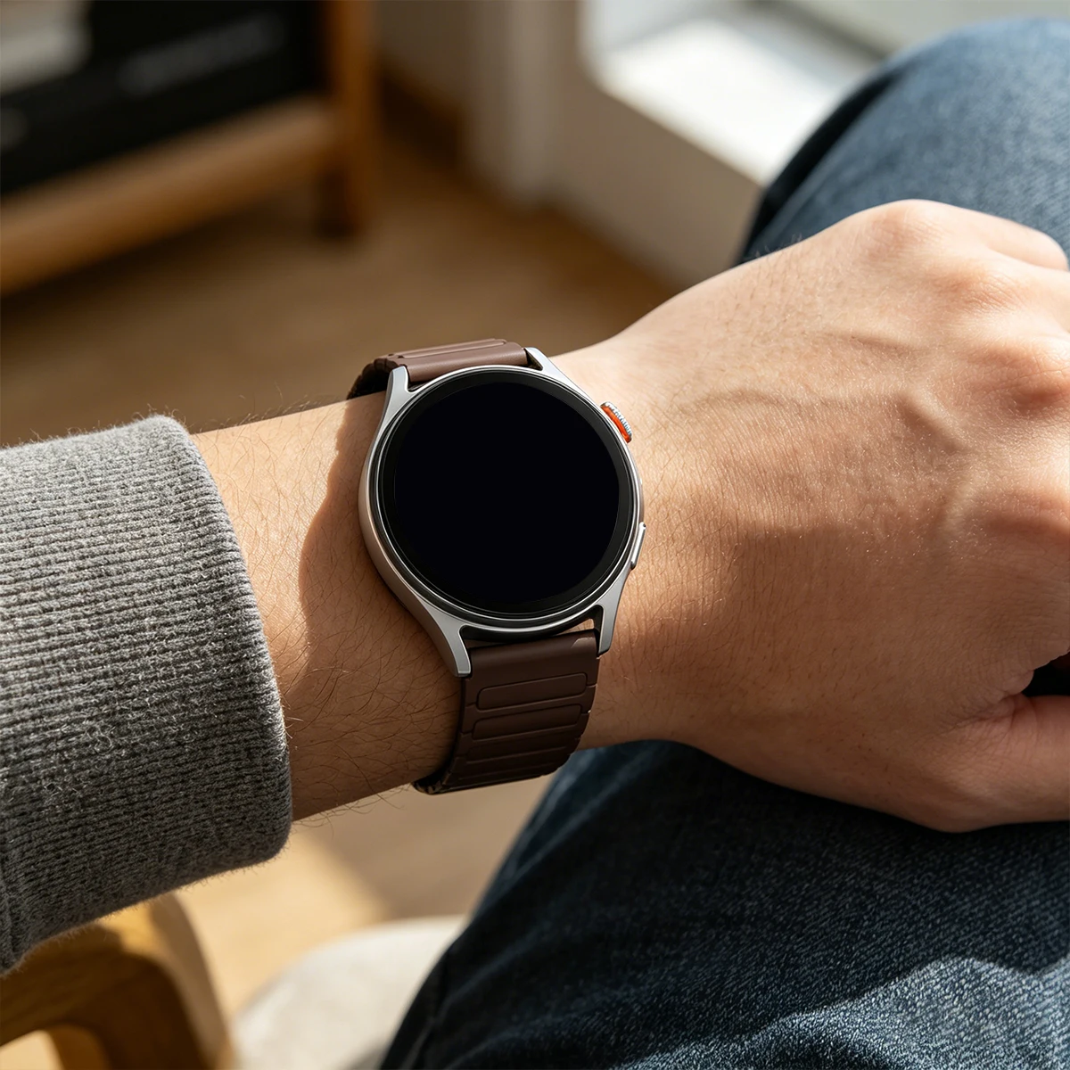 Magnetic Silicone Loop Strap - Sport Band Bracelet