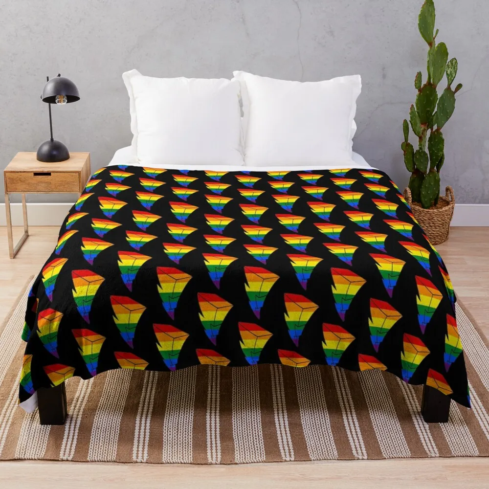 

Pride Power Lightning Bolt Throw Blanket Kid'S Blanket sofa bed Blanket For Sofa