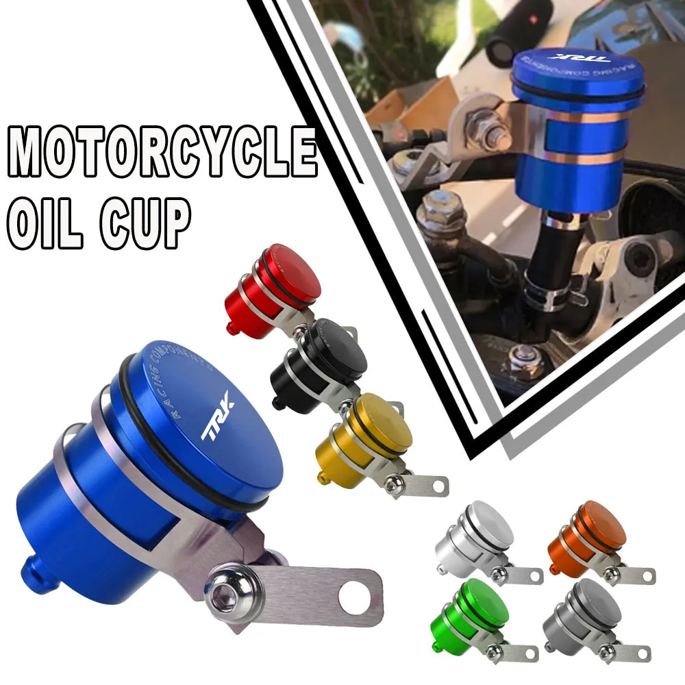 

Brake Clutch Fluid Bottle Master Cylinder Oil Reservoir Tank Cup Cover For BENELLI 502C 752S TRK 502 502X 251 BN302 TRK502