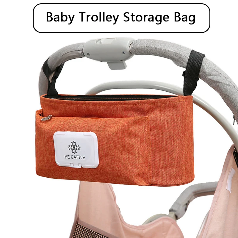 

Multifunctional Baby Stroller Organizer Bag Universal Newborn Pram Milk Bottle Nappy Diaper Storage Bag Mommy Travel Bag Outdoor