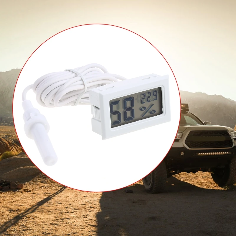 

Electronic Temperature Controller -50 to 110 5V 12V Thermometer Waterproof Probe LED Display drop shipping