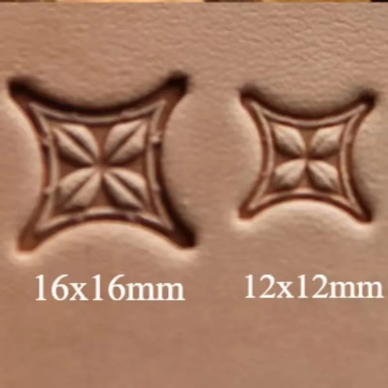 304 Stainless Steel Leather Embossing Stamp-Wheat Pattern Metal Press Mold Leathercraft DIY Leather Stamping Tool leather craft stamps