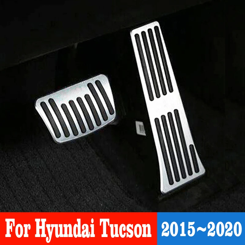 

Car Accelerator Brake Pedal Cover For Hyundai Tucson 2015 2016 2017 2018 2019 2020 Non-Drilled Interior Modification Accessories