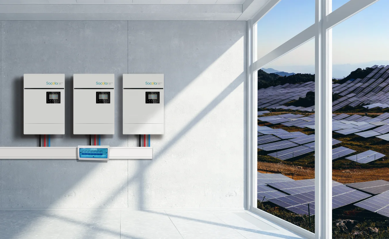 500V PV 입력 오프 그리드 인터랙티브 태양 광 인버터 하이브리드 5000W 리튬 배터리 bms에 적합