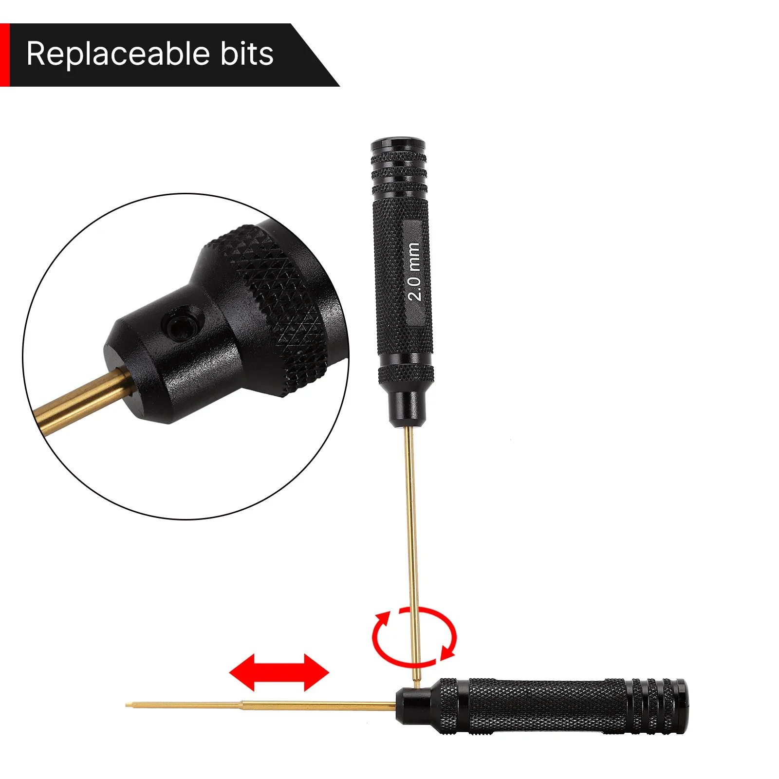 CACCIAVITE ESAGONALE Mm. 1,27 MANUALE