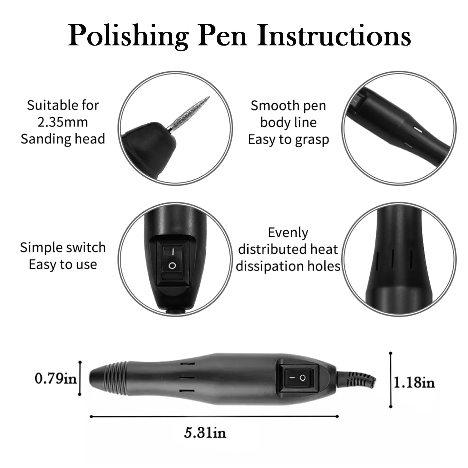 Electric Nail Drill LULAA 20000RPM Nail Drill Machine Electric Manicure Milling Cutter Kit For Gel Polish Professional Manicure Tool Salon Equipment