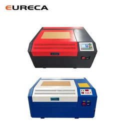 Co2 4040 40w 50 off line ruida cnc máquina de impressão gravura a laser diy corte a laser para cortador de couro papel vidro acrílico
