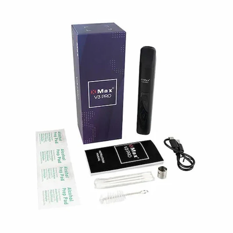 High Quality XMax V3 Pro Dry Herb & Wax Vaporizer Kit Removable 2600mah  18650 Battery Hybrid heating System TC Vape Pen - AliExpress