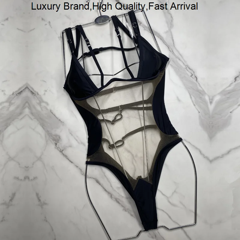 

Bodysuit Girl Mesh Stitching Suit Jumper body suit Women casual Sexy Slim Beach Jumpsuit Romper Clothes Clothing Catsuit Top