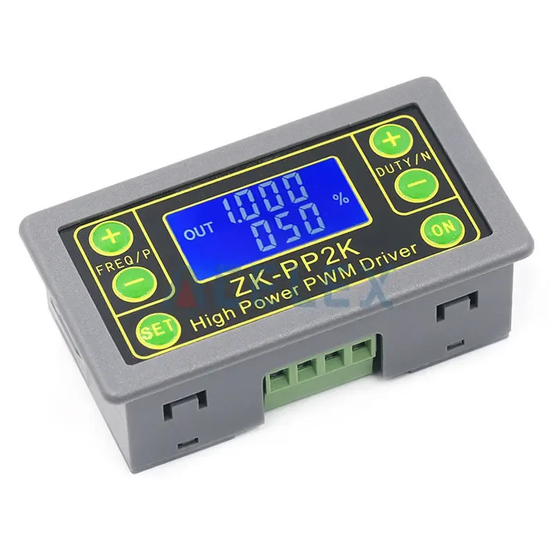 ZK-PP2K PWM DC 3.3  30V 12V 24V 모터 속도 컨트롤러 레귤레이터 8A 150W 가변 LED 조광기 펄스 주파수 듀티 비율