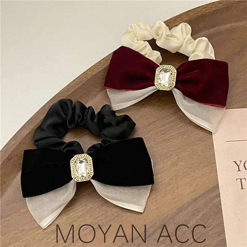 Velvet Hair Rope Velvet Hairband Hair Ties Bowknot Hairband Hair