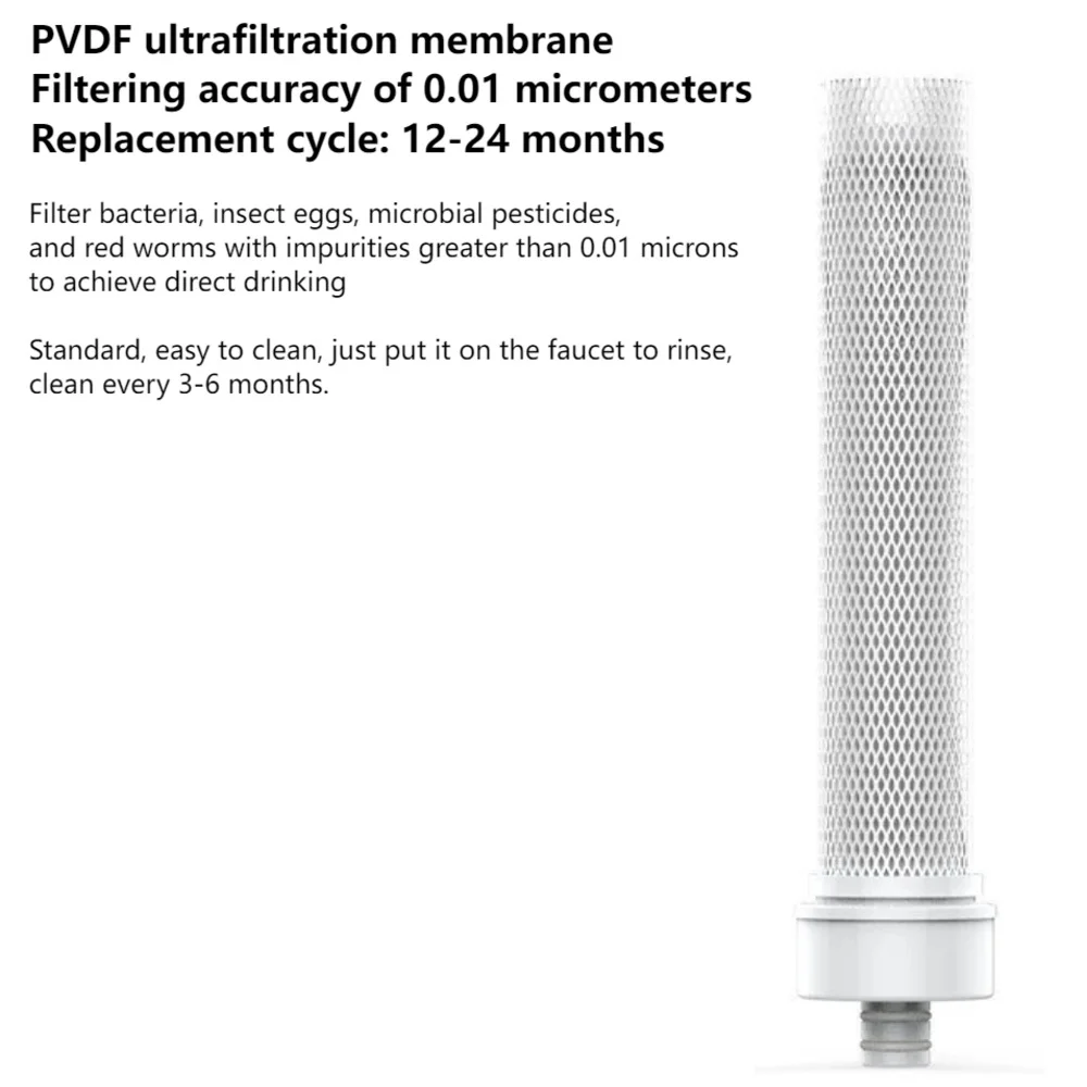 Water Purifier Ceramic Filter Element Activated Carbon Filter Element Removing Scale Residual Chlorine water filter