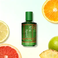 Arabic Inspired Eau de Parfum 100ml, Fresh Citrus Marine Blend, Long Lasting Unisex Fragrance, Premium Quality Scent