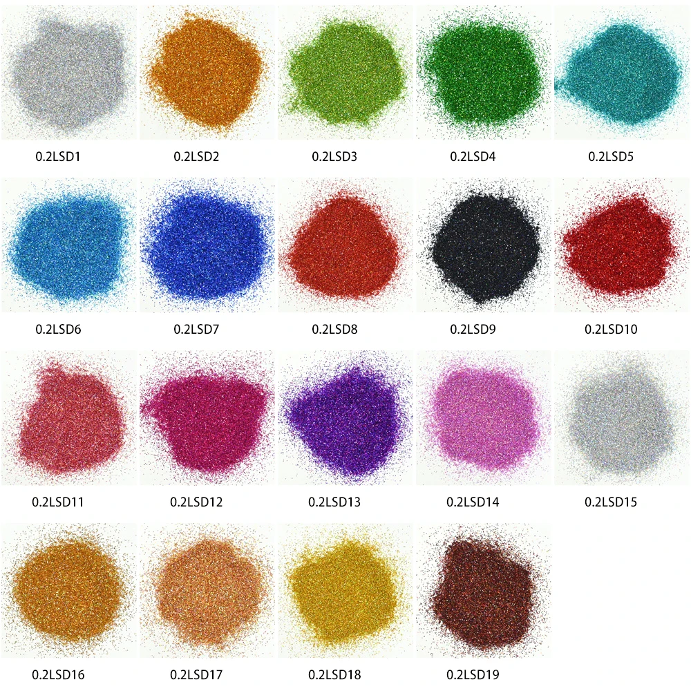 Ultra Fine Rainbow Holographic Glitter Powder - 50g of Dazzling 22-Color Sparkle