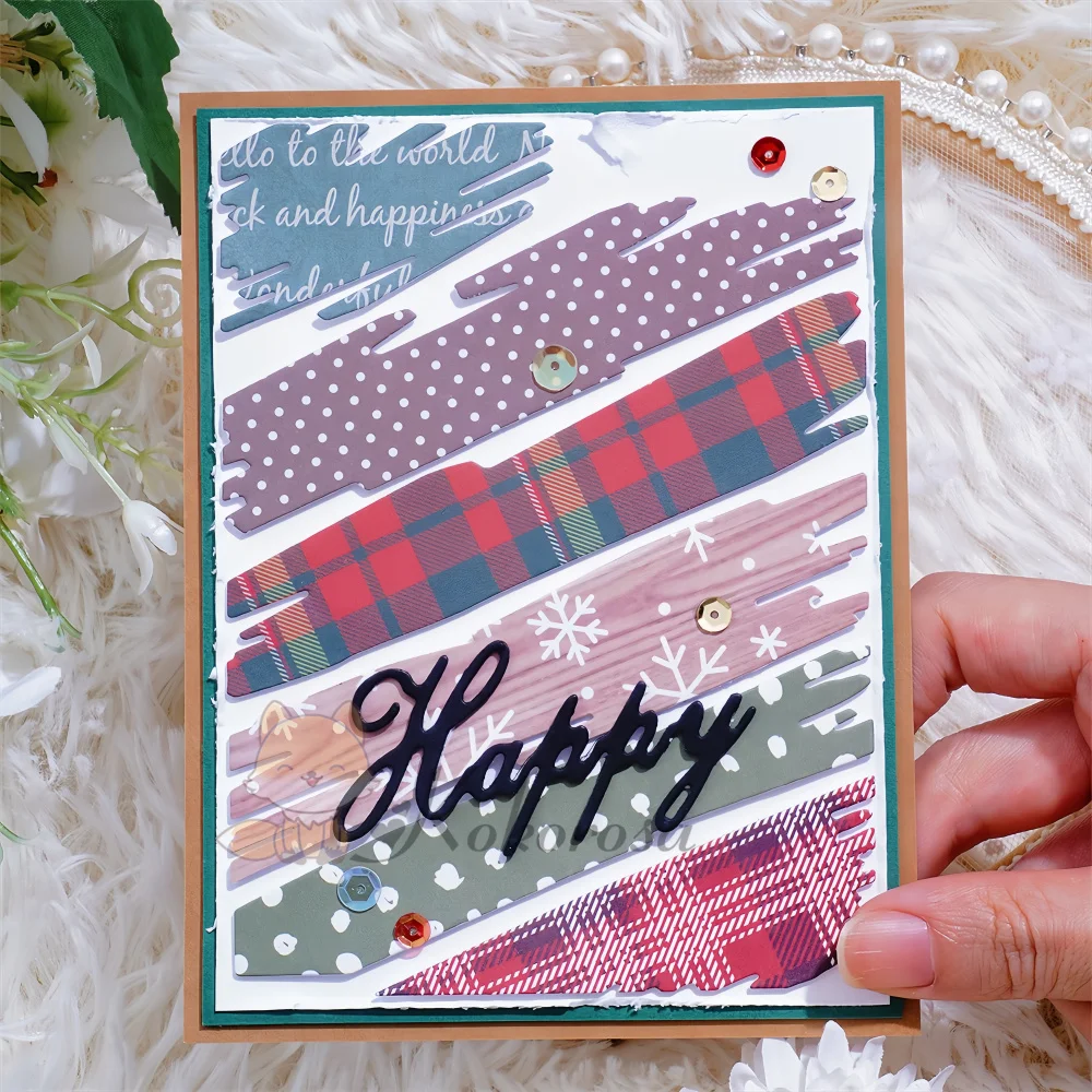 Metal Cutting Dies Patterns Cut Die Mold For Scrapbooking Paper Decoration Scrapbook Stencils Stamp Craft