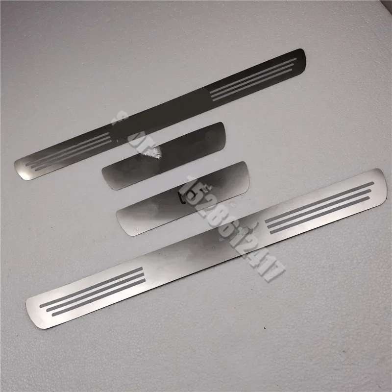 

Auto Styling Car Sticker Car Stainless Steel Door Sill Scuff Plate Door Sill for KIA PICANTO GT LINE 2015-2020 4pc