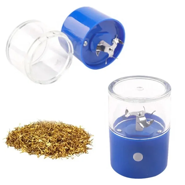1PCS Automatic Tobacco Herb Grinder Grinding Spice Grinder USB Portable Pipe Grinder