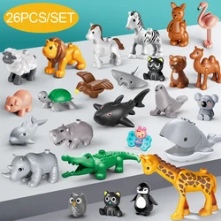 Farm Animal Block Set - Large Building Blocks for Kids - 26-Piece Toy Collection (26pcs)