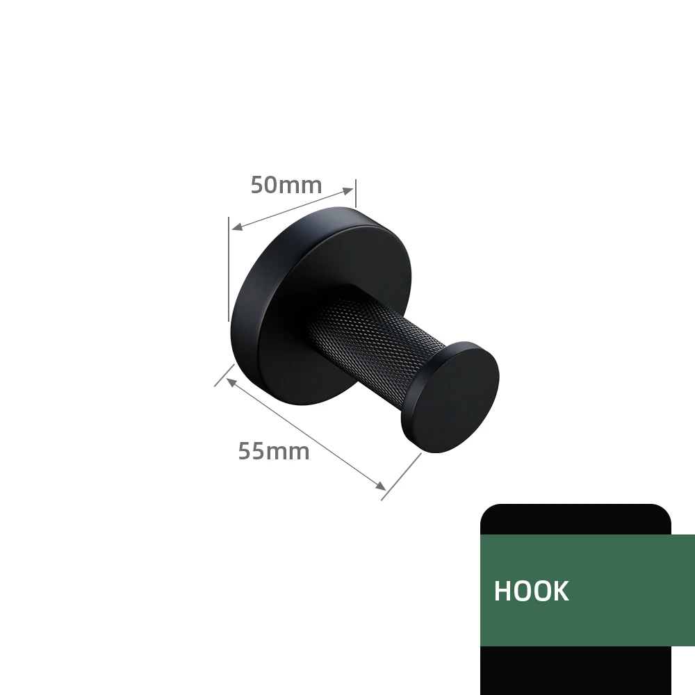 أسود اكسسوارات الحمام النحاس مخرش عدة ورقة حامل من...