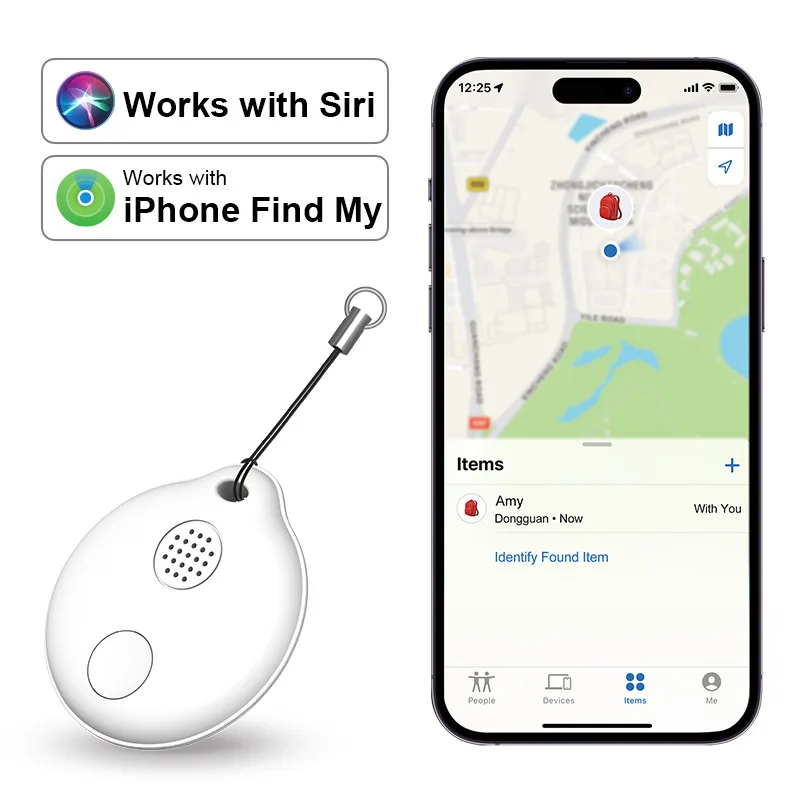 ZLRLMHY For GPS Tracker Earbuds Luggage IOS MFi Finder Anti Loss Security Finder Tracker Apple Smart Tag Find My Key