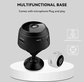 A9 Mini HD 720P Smart Home Security Camera with WiFi and Remote Monitoring Capability 1