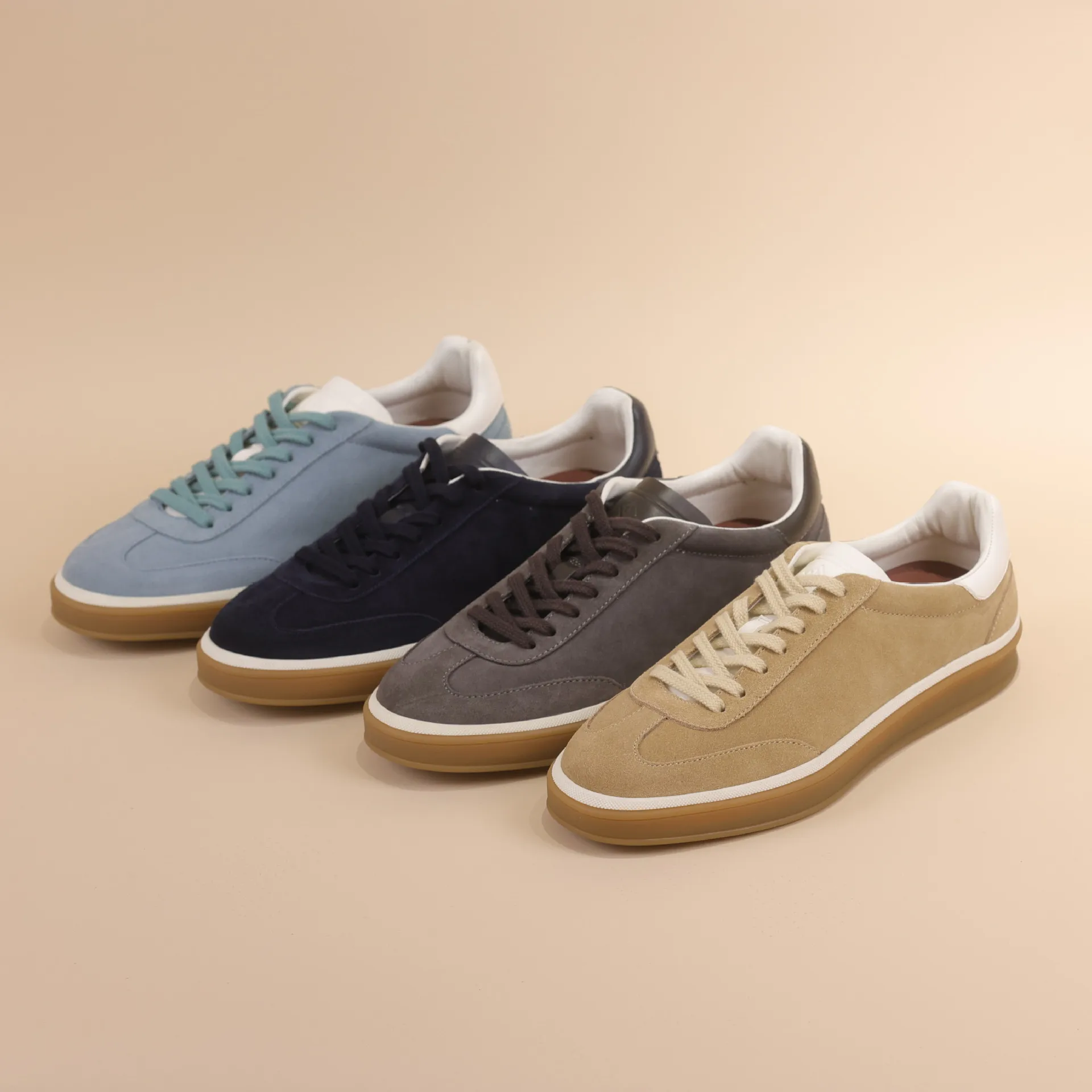 Fashion Versatile Temperament Casual Comfortable Soft Sole Soft Surface Lace-up Light Women's Leather Casual Shoes