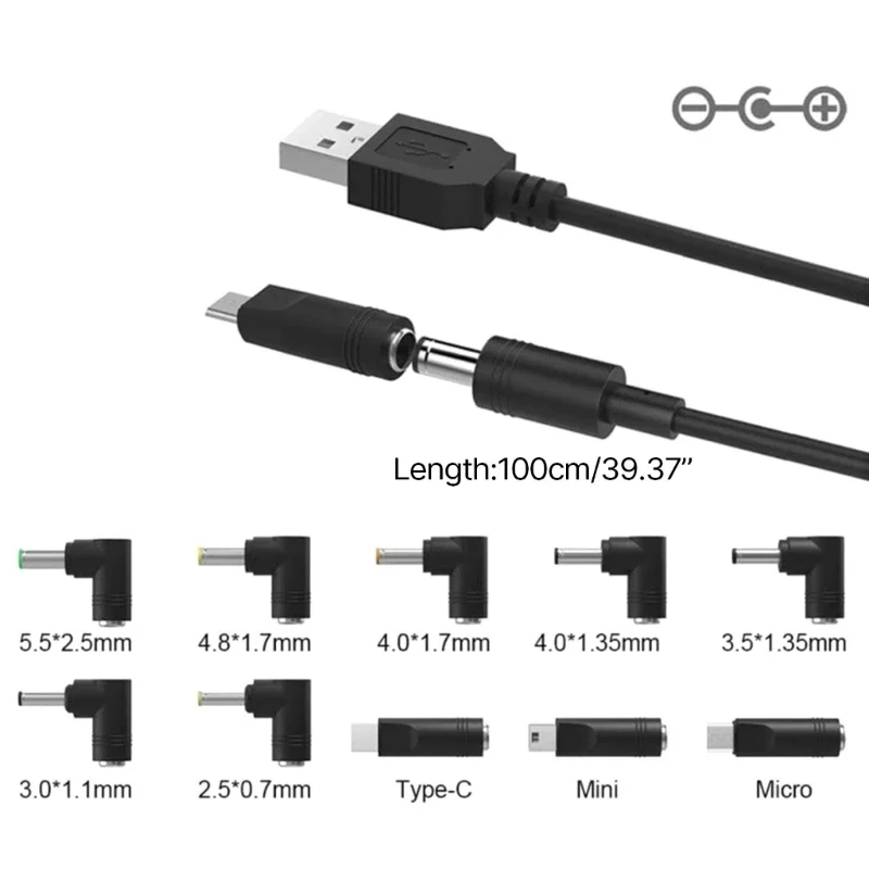  10 in 1 USB DC5V  ̺ ŰƮ, DC4017 5525 1735 TypeC ÷  10    ڵ