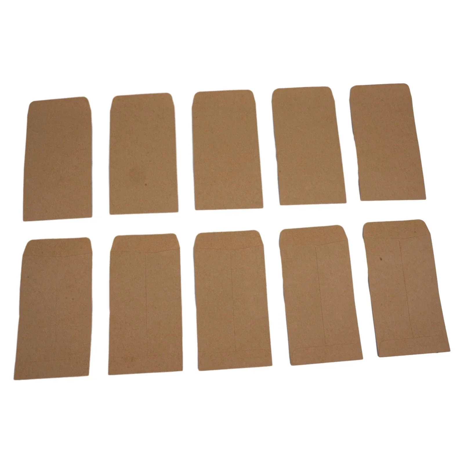 Practical and Kraft Paper Bags, 100 PCS Mini Envelopes for Small Objects, Great for Parties and Events, Neat Compact Design