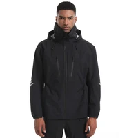 Men's Waterproof Pro Dry Fishing Jacket Breathable Outwear Seafaring with Hidden Hat 1
