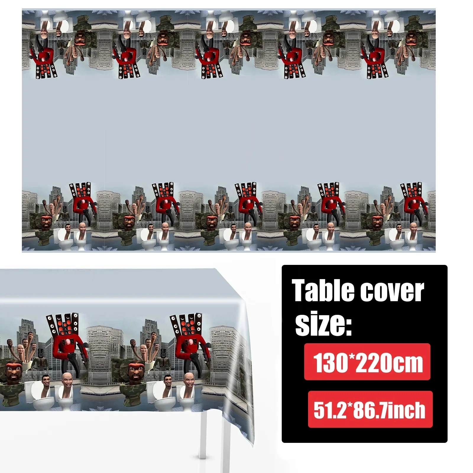 Рисунок 6 - Skibidi украшения для дня рождения туалета